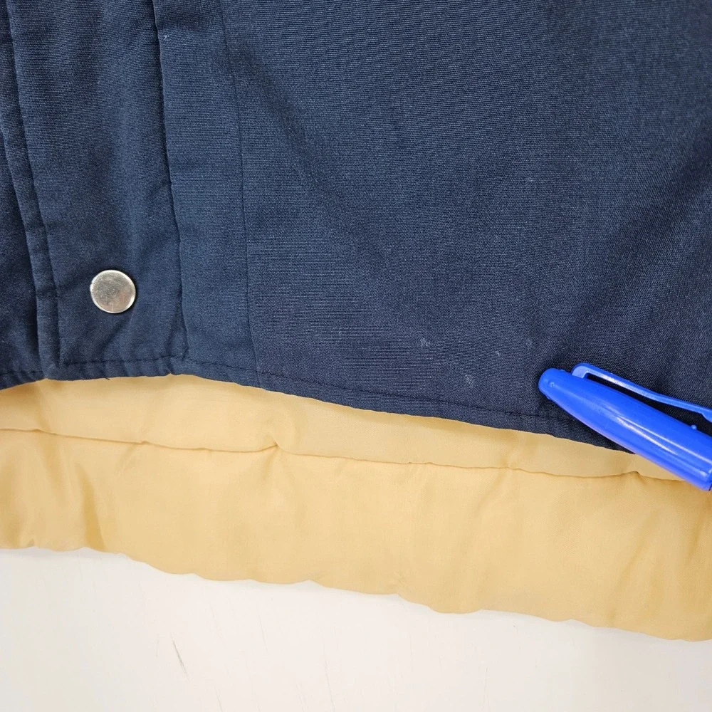 Vintage Sears Fieldmaster Vest Mens Medium Blue Utility Photographer Cargo‎